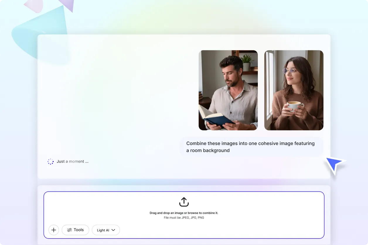 Free AI Image Combiner, Combiner Image Online with AI Free AI Image Combiner, Combiner Image Online with AI